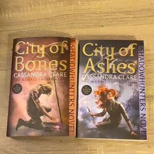 Book 1: City of Bones / Book 2: City of ashes, The Series by Cassandra Clare